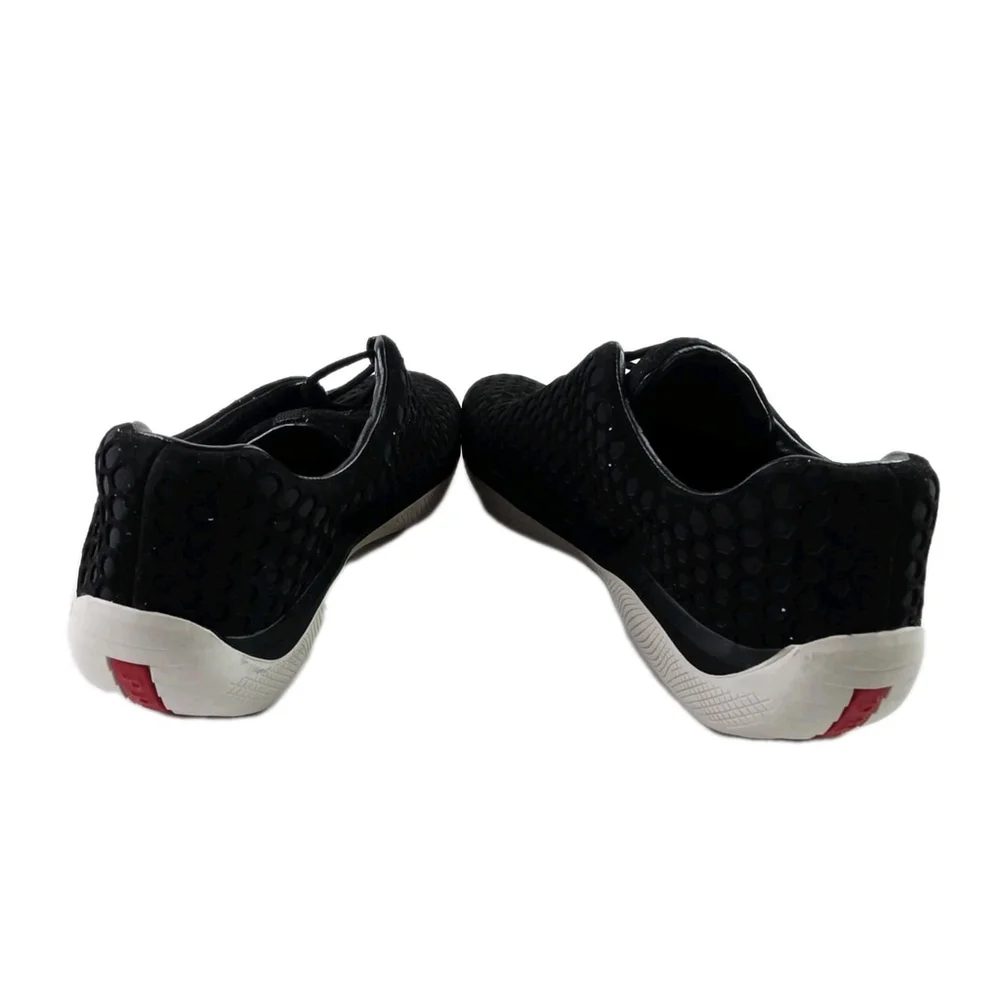 Prada Calzature Donna Black Seude Trainer Sneakers Woman's Size 36.5 - Picture 5 of 7